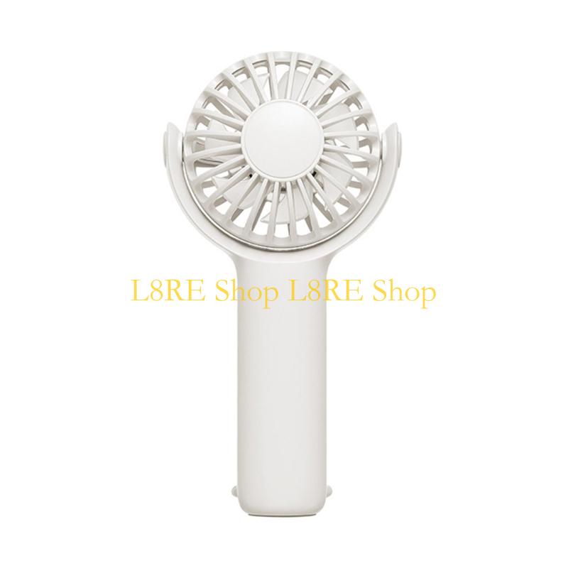 L8RE Small Portable Fan Adjustable Cooling Fan 1200mAh USB Travel Handheld Fan
