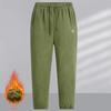 Men's Thickened Polar Fleece Trousers - Warm, Granular Texture for Outdoor Autumn/Winter Wear