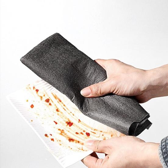 10Pcs Reusable Kitchen Microfiber Quick-Drying Thickened Glass Car Kitchen Cleaning Clothes Cloth Lightweight Window Cleaning Rags