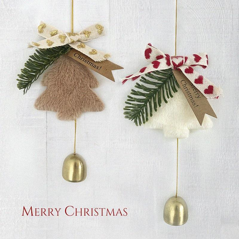 Christmas Decoration Hanging Bell Christmas Tree Home Party Bell Red Fruit Pendant Car Decoration Christmas Party Wall Decor