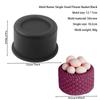 4 Inch Round Rotating Heart Flower Basket Coil Texture Design French Mousse Cake Mould Silicone Cake Mold Kitchen Bakeware