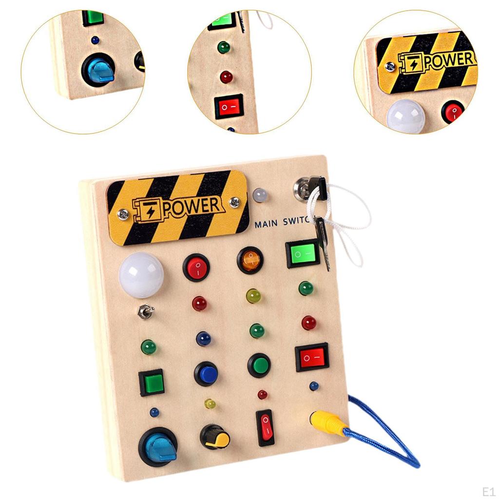 Toddlers Busy Board Montessori Toy for Celebrations Preschool Birthday Gifts