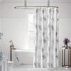 Modern Minimalist Shower Curtain Waterproof and Mildew-proof PEVA No-drill Bathroom Partition Curtain Bathroom Supplies