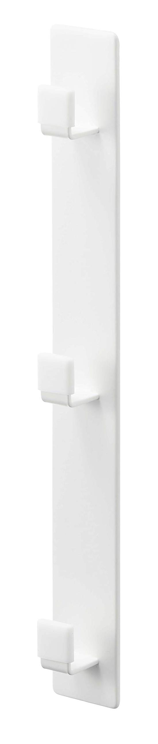 

Yamazaki Jitsugyo Magnetic Refrigerator Side Vertical Triple Hook White Approx. W3.5XD3.5XH28cm Plate Space Saving Storage 5250