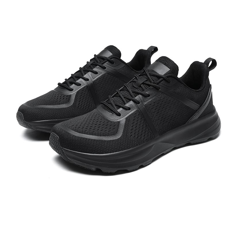 

TUINANLE Wide Toe Barefoot Shoes Mens Womens Minimalist Walking Sneakers Shoes | Zero Drop Sole | Breathable Mesh 48 чорний