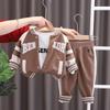 Boy Sport Long Sleeve Soft Comfortable Wear Pants Sets Spring Autumn