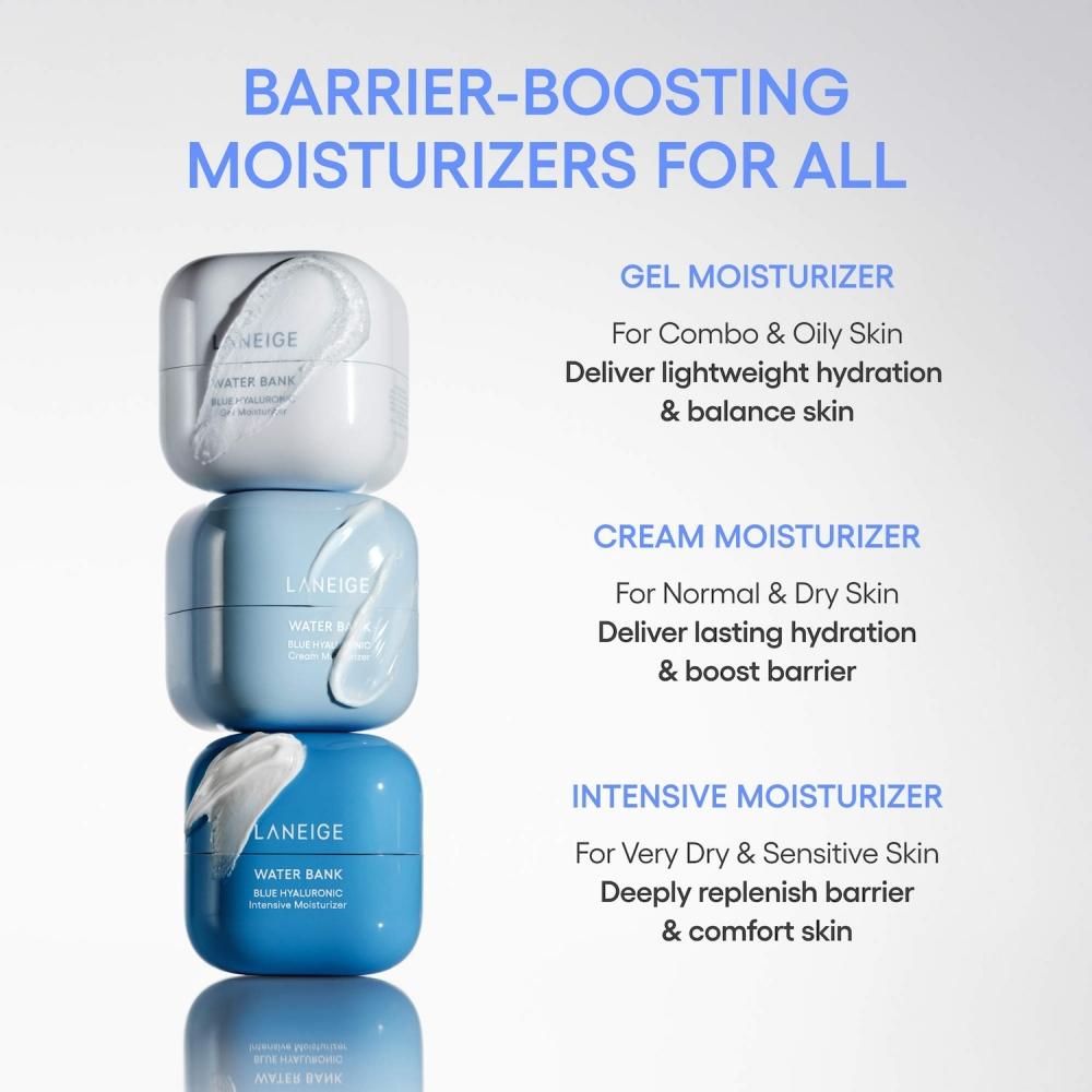 Laneige Water Bank Blue Hyaluronic Cream Moisturizer 1.6 Oz