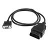 uxcell Diagnose-Verlängerungskabel OBD2 Seriell RS232 16-polig auf 9-polig 100cm