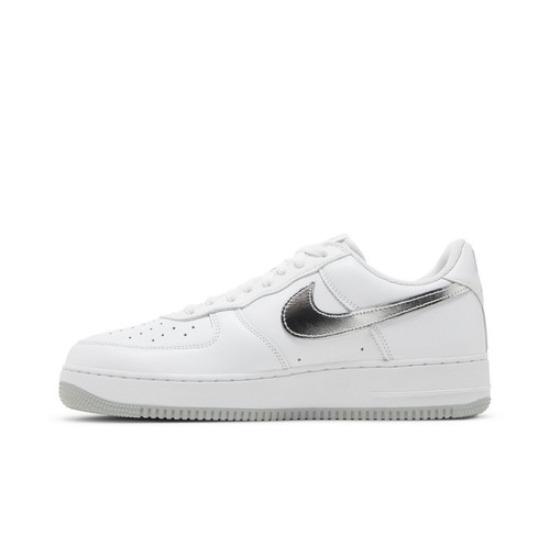

Nike Air Force 1 Low Color of the Month - White Silver DZ6755-100 Men s Shoes EU 44.5 сріблиста колірна/білий
