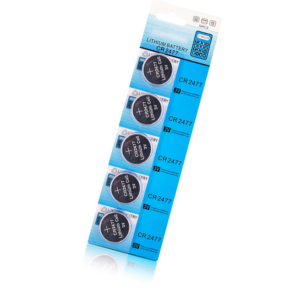 5/10Pieces CR2477 Lithium Coin Batteries Lithium Cells For Watches Calculators And Low Power Devices CR2477 Batteries