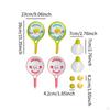 4x Badminton Racket for Children Sports Toy with Ball Shuttlecocks Indoor Outdoor Sport Game