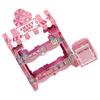 3-stöckiger Papier-Cupcake-Ständer Pappe Cupcake-Turm Dessert-Cupcake-Halter Einweg-Gebäckständer