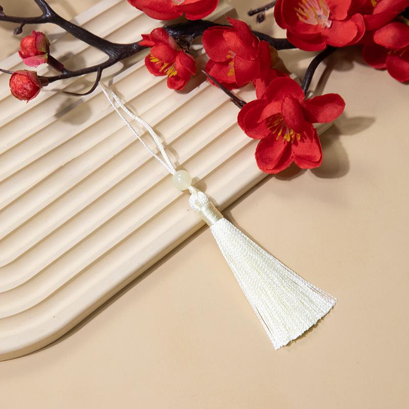 Yuxiao 7Cm Small Fringed Ear Beaded Thin Thread Bookmark Hanging Ear U Disk Sachet Sachet Pendant Fan Pendant