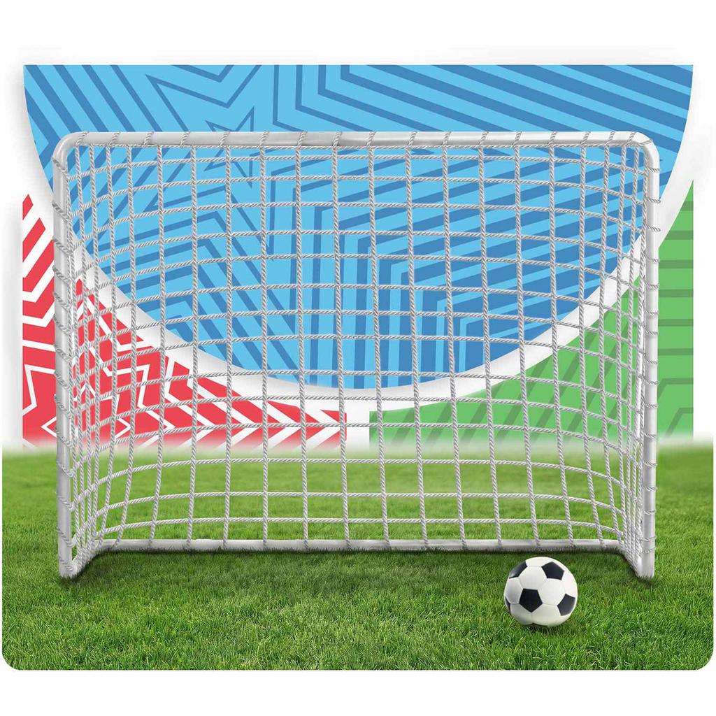 But de Football Portable d'Entraînement 2 Pcs 183 X 122 X 61 Cm Ns-485