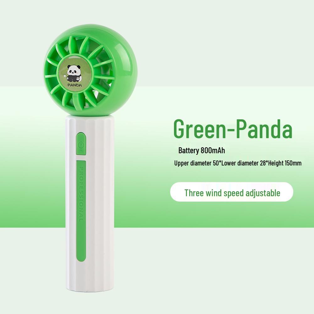

2026 Summer Lollipop USB Mini Handheld Fan 800mAh світло-зелений колір