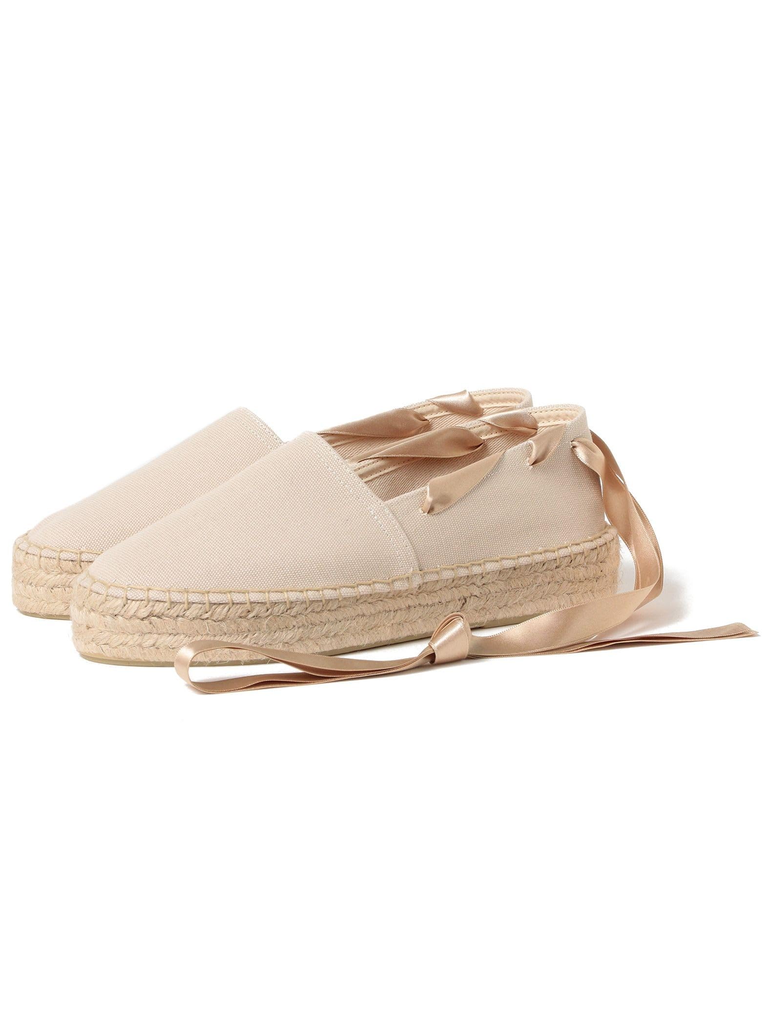 

Beams Boy Women s Lace-Up Espadrilles, OFF_WHT, Size 37