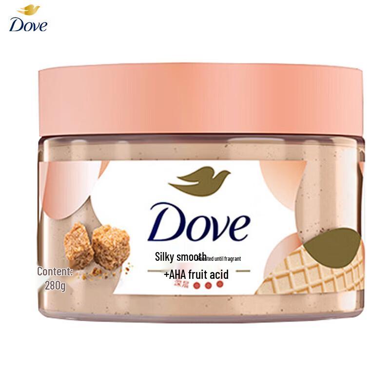 Dove White Peach Shower Foam & Coconut Sugar Scrub Set