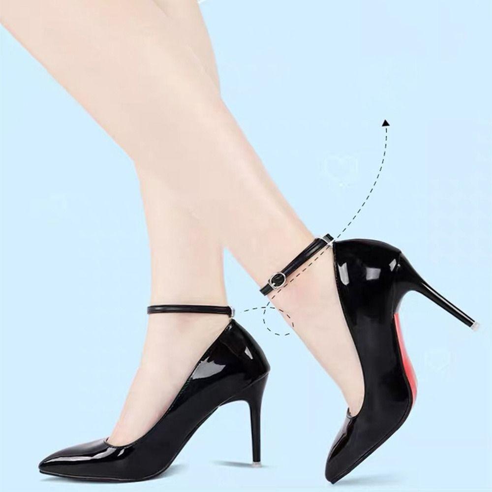 Fashion Anti-skid Ankle Shoe Belt Metal Tip Bundle Laces High Heels Shoes Tie Straps Band Shoelaces Women
