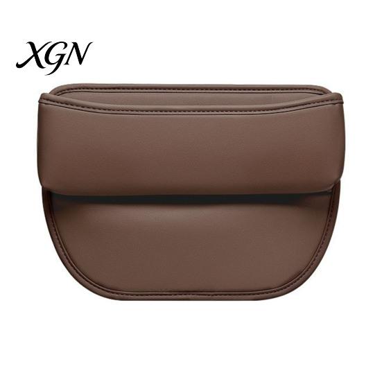 Automotive Interior Storage Box Car Seat Gap Organizer Box, Faux Leather Multifunction Console Pocket Crevice Side Pocket, Universal Wallet