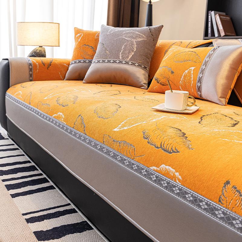 Modern Simple And High-End Chenille Sofa Cushion New Four-Season Universal Sofa Cover Cushion Cross-Border