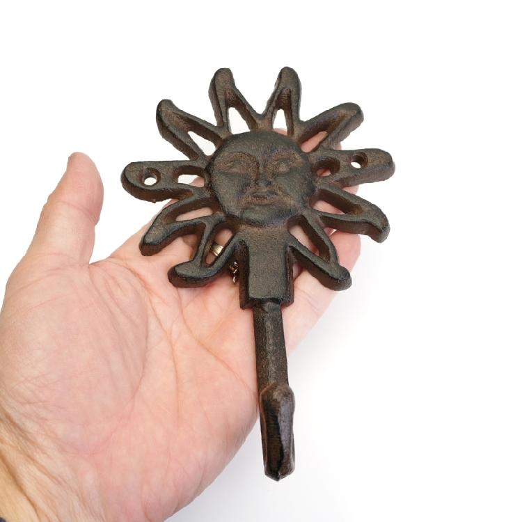 Sun Or Star Shaped Iron Wall Hook Ideal For Gifts And Decoration Hanger For Bedroom Living Room Garden