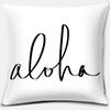 Black and White Style Decorative Pillowcase Car Ornaments Office Living Room Sofa Home Pillowcase