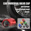 For Audi 8P Aluminum Car Tire Valve Caps Auto Truck Motocycle Bike Tyre Wheel Stem Air Valve Dust Cover For Audi S RS A3 8P S3 A4 B8 B7 A6