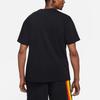 Nike Logo Print Crew Neck Short Sleeve T-Shirt Men Tops Black DB5965-010
