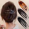 1Pcs Fashion Acrylic Hairpin Duckbill Hair Claw Crab Barrette Hair Clip For Women Ponytail Hairgrip Girls Hair Accessories