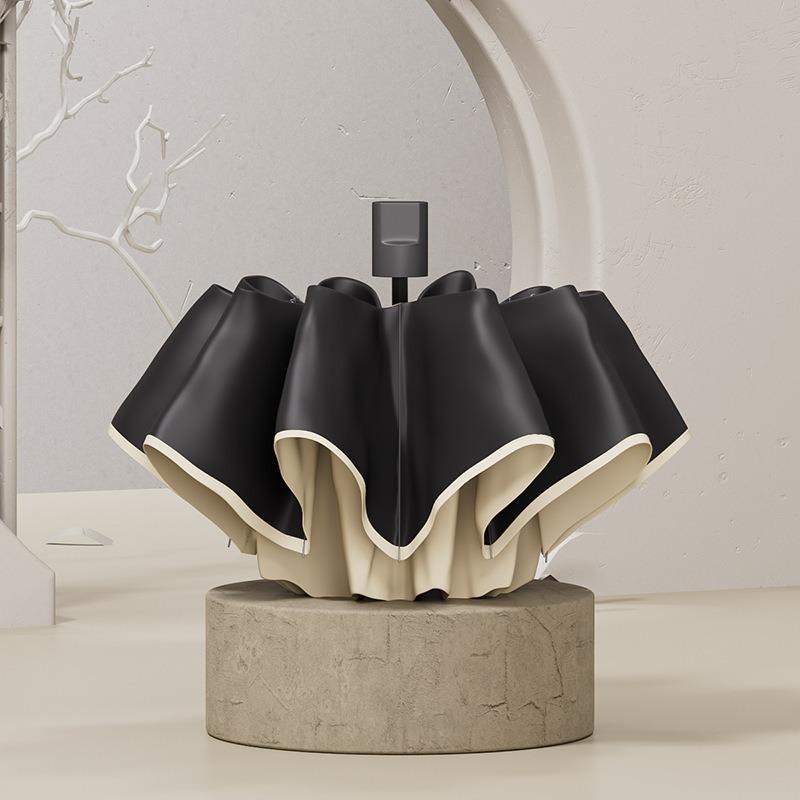 Regen Genießen Automatischer 108-Speichen Extra Großer Herrenschirm mit Sonnenschutz und Optionen für individuelles Logo