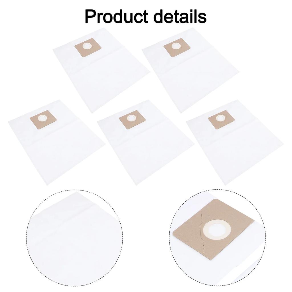 Dust Bag Set Vacuum Cleaner Bags Office Cleaning Advanced Filtration Technology Five Pack Value Optimal Performance