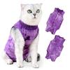 Breathable Cat Neutering Suit: Easy Snap-On Recovery Wear