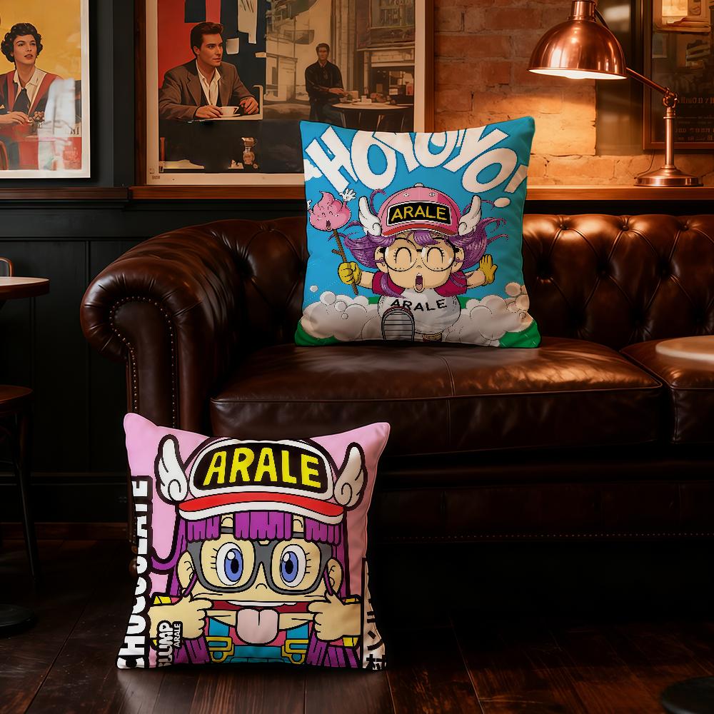 D-Dr S-Slump Manga Cushion Cover Home Office Convenient Nordic Simplicity Hit With Zipper Cushion Cover