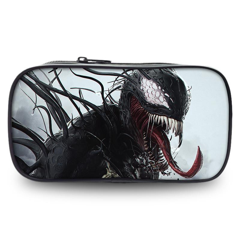 Venom The Last Dance Large Capacity Oxford Material Pencil Pouch Perfect For School And Everyday Use