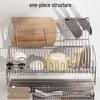 304 Stainless Steel Kitchen Dish Drainer Rack