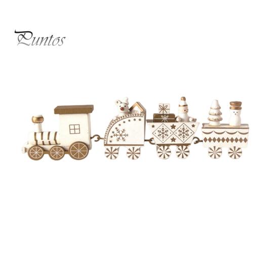 

Дерев яний потяг, прикраса, різдвяний міні-поїзд, прикраса для робочого столу, легка збірка, потяг, іграшка, центральна частина для домашнього столу, декор камінної полиці E