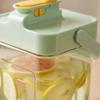 Drink Dispenser with Spigot WideOpening Fridge Water Jug Spout Transparent Juice