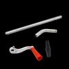 Hand-Operated Aluminum Alloy Oil Pump Barrel Pump Hand Crank Oil Pump
