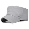 Summer Breathable Metal Flat Cap Outdoor Sports Sunshade Quick-Drying Cap