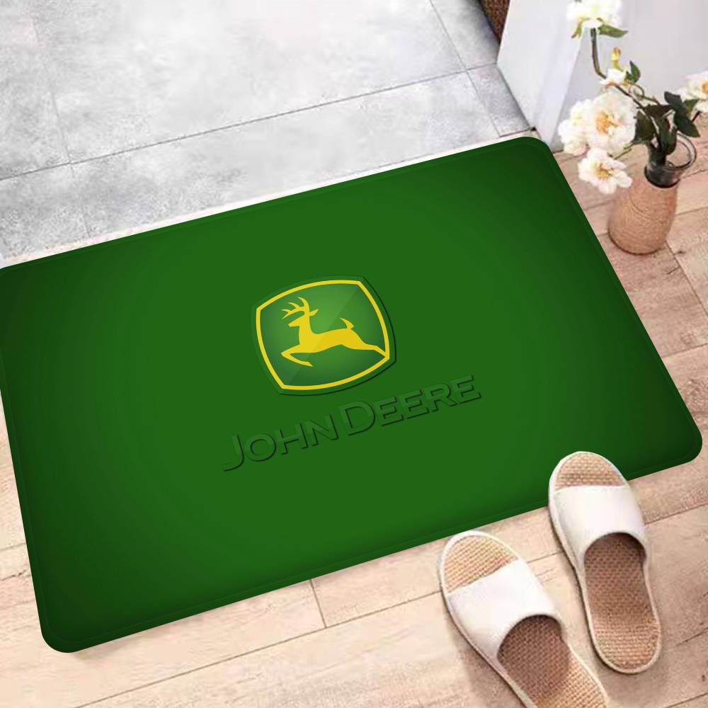 

J-John-Logo-Deeres Anime Room Mats Anti-slip Absorb Water Long Strip Cushion Bedroon Mat Household Carpets 60x90cm