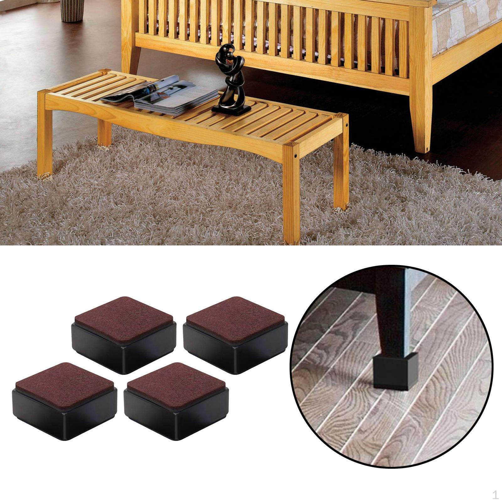 

Bed Lifts Sofa Feet Support Anti Black 60x32mm