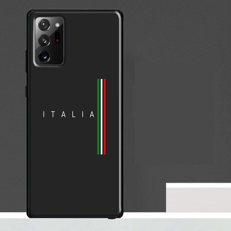 Italian Italy Flag Phone Case For Samsung Galaxy S10 S8 S9 S22 S23 Plus Note 10 20 S20 FE S21 FE S22 S23 Ultra Cover