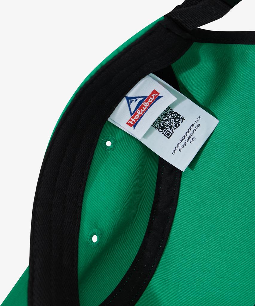 Holluba 5P Logo Solid Camp Cap Green