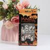 24Pcs Stiletto Fake Nails Coffin Nails Halloween False Nails Punk Full Cover Artificial Press On Nails for Women Girls