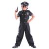Clearstone Super Policeman Cosplay Halloween Costume Kids 140cm Boys Black