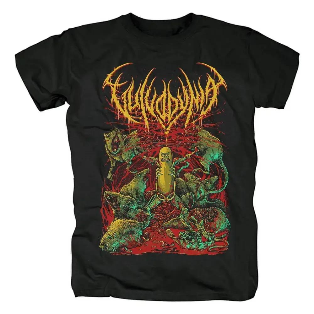 Vulvodynia Themed Tshirt South African Cruel Death Metal Band Global Tour Merch High Quality Cotton Hip Hop Short Sleeve Tee