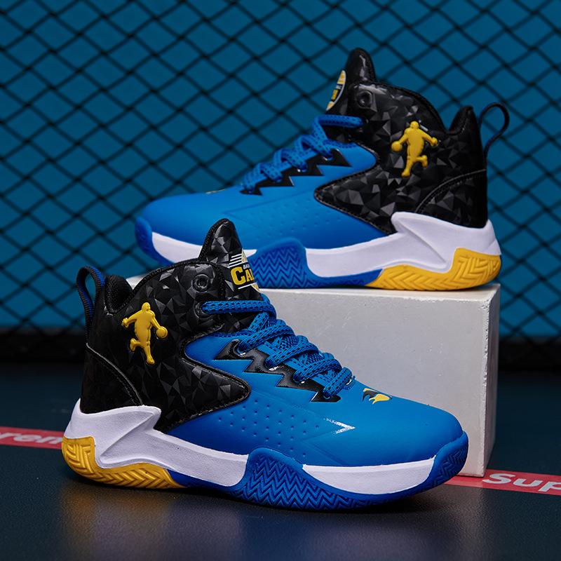 Children's basketball shoes men's 2025 spring and summer new outdoor boys' sports shoes primary school students middle and older children's sneakers