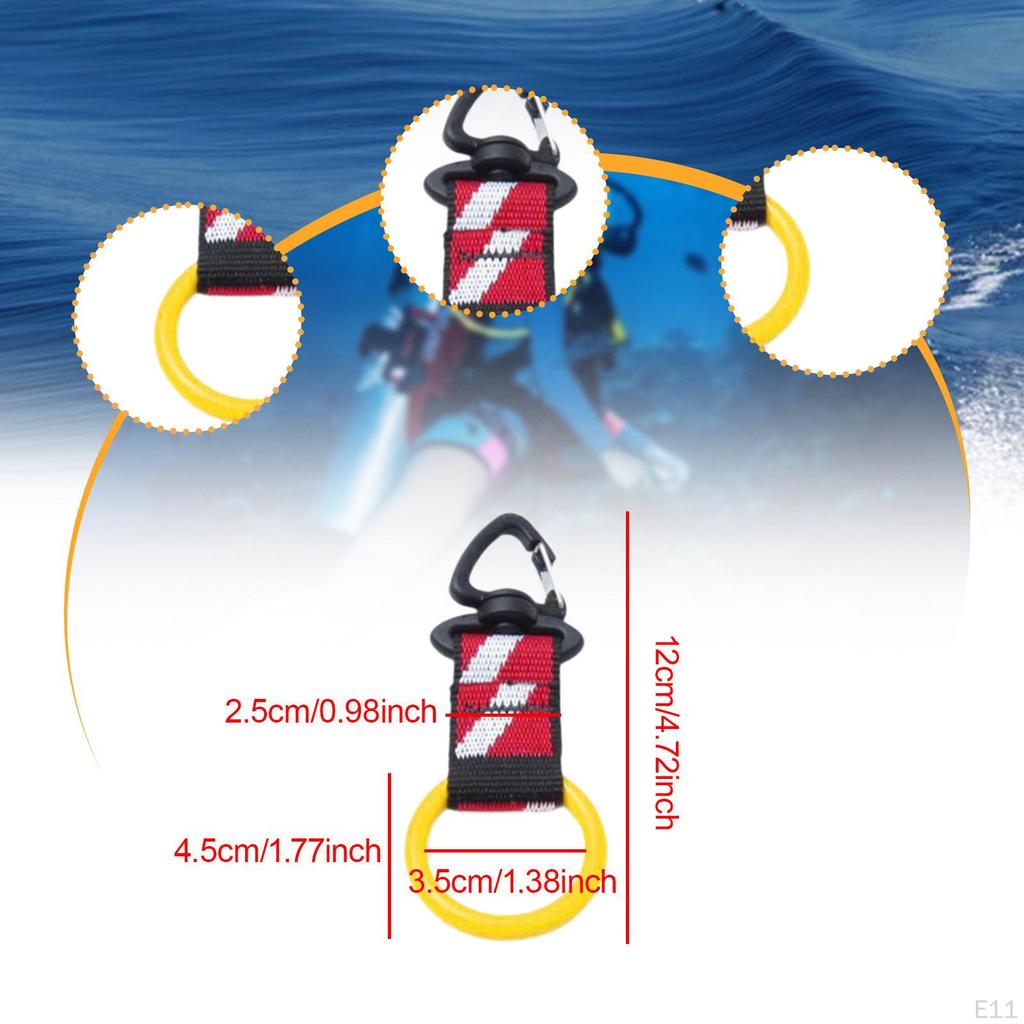 Diving Mouthpiece Keeper, Holder with Clip for Outdoor Activities