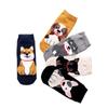 Art Dog Socks Cotton Animals Socks Casual Cartoon Socks  Streetwear
