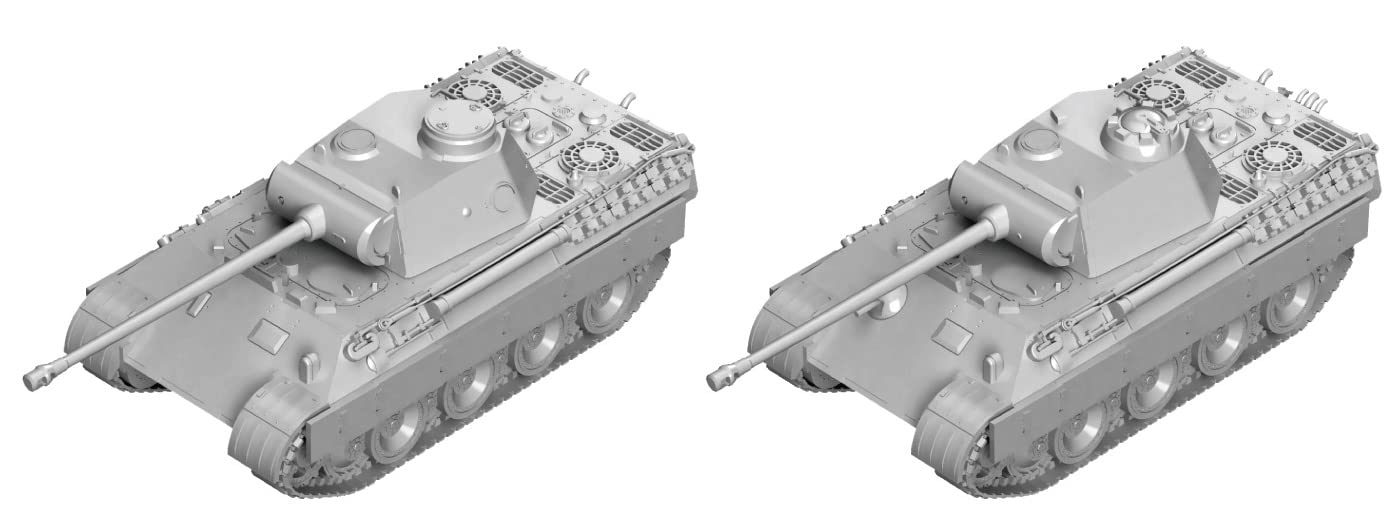 

Pit Road SGK Series German Army Panther Tank Type Plastic Model Kit SGK10 1/144 D/A 3-Car